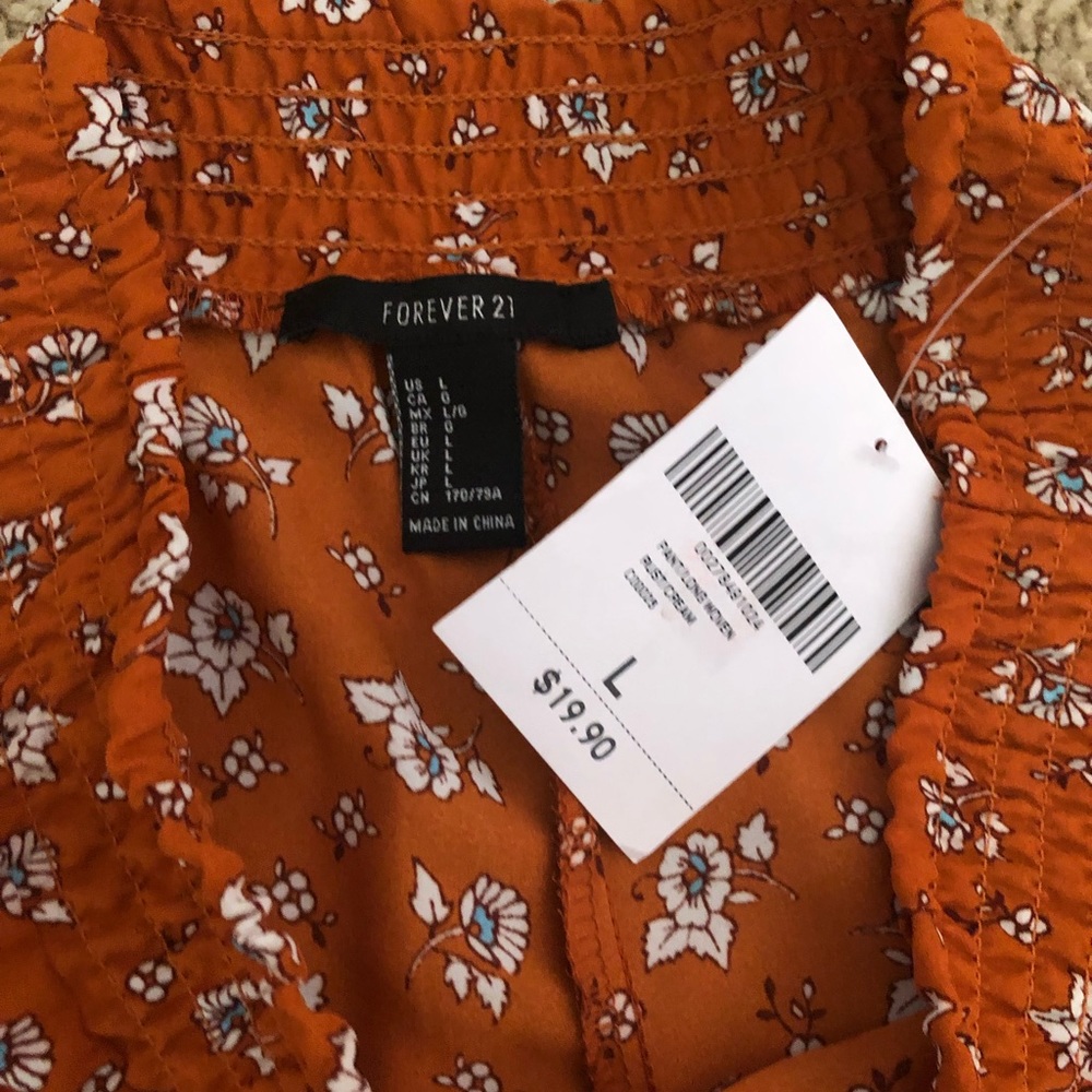 Flowy Patterned Pants - Picture 4 of 4